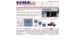 Desktop Screenshot of cmaeletricol.com.br